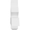 Ekena Millwork Redmond Architectural Grade PVC Gable Bracket, 48"W x 14"H x 4"D x 4"F, 7/12 Pitch GBP048X14X0404RED00 - alternate 4